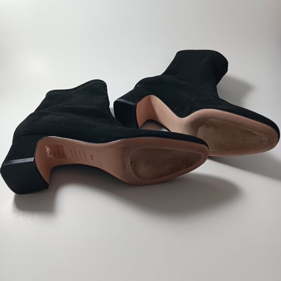 Stuart weitzman  niki  60 booties black  size 4 1/2 - Picture 6 of 7